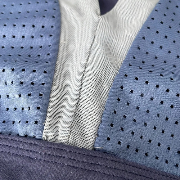 AERIE Bundle of Two Sports Bras Steel Blue Olive Green Stretch M As Is - Picture 3 of 12